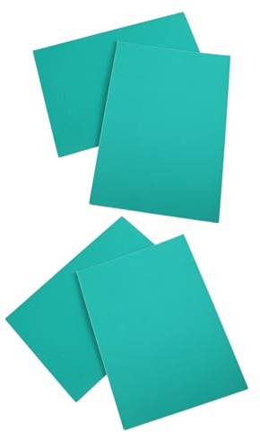 GARIOUANS Linoleum Schnitzset 4 Stück A4 Druckstöcke Weiche Linolplatten für Reliefdruck Stempelschnitzwerkzeug Künstlerbedarf Selbstgemacht Bastelprojekte