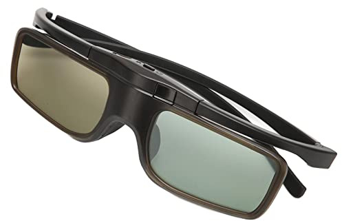 Generic 3D Glasses High Light Transmittance Rechargeable for 3D Projectors and Home Entertainment (WX60)