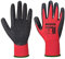 Portwest Flex Grip Latex Glove, Size: XXL, Colour: Red/Black, A174R8RXXL