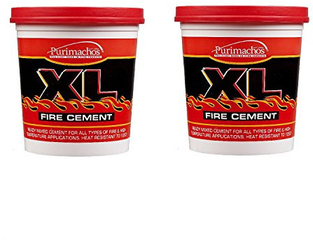 Everbuild XL Fire Cement - 500g Buff - 2 Pack