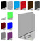 one-home Microfaser Spannbettlaken Spannbetttuch Bettlaken Betttuch mit Rundumgummi, Farbe:Silber, Maße:140x200 cm - 160x200 cm