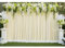 YongFoto 3x2,5m Vinyl Foto Hintergrund Hochzeitshintergrund Langer Vorhang Blumensäule Gras Rasen Fotografie Hintergrund Valentinstag Hochzeit Partydekoration Fotostudio Hintergründe Fotoshooting