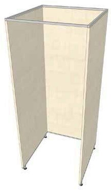 Shop Office Store GmbH Umkleidekabine Ahorn 90 x 94 x 210 cm aus Holz