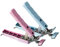 INHEMI Pinza per Teglie in Acciaio Inox,Pinza Prendi Teglie con Manico Antiscivolo in Polipropilene per Pentole e Padelle,Set di 2 Pinze da Cucina