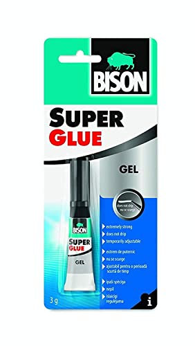 Bison Kit Sekundenkleber, Gel-Karte, 3 g