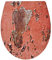 Sitzplatz Metal Rust WC-Sitz, Bunt