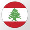 Huuraa Magnet Libanon Flagge Geschenk Kühlschrankmagnet 59mm Kühlschrankmagnet Flaschenöffner Libanon Flagge Geschenkidee