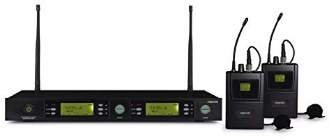 FONESTAR MSH-892-631 Micrófono inalámbrico Doble petaca UHF