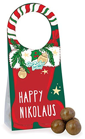 Anhänger Nikolaus - Spekulatius-Kugeln als Geschenk-Idee für Freunde oder als Mitarbeiter-Geschenk zu Nikolaus