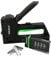 TOOLZILLA 4-in-1 Heavy Duty Staple Gun and 1000 Staple Selection Pack - Professional Set with Multiple Usage as Staple Gun for Wood, DIY, Fixing, Upholstery Work, Carpentry, Decoration