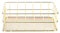 Metall Aufbewahrungskorb Grid Drahtkorb, Goldener Eisen-Aufbewahrungskorb Multifunktionaler Drahtgitter-Desktop-Speicherorganisator für zu Hause(Small) 17 x 12 x 6cm