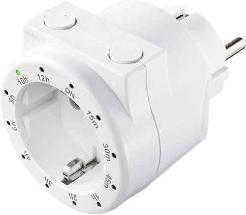 sygonix SY-4499402 Schaltuhr digital Tagesprogramm 3500 W Start/STOPP-Funktion, Countdown-Funktion