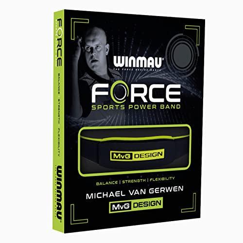 WINMAU Michael Van Gerwen MvG Darts Force Sports Power Band - Groß