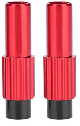 Fahrrad-Getriebe-Kabeleinsteller, 1 Paar Fahrrad-Zahnrad-Einsteller Fahrrad-Bremskabel-Einsteller Fahrrad-Bremskabel-Schaltungs-Verbindungsstück für Mountainbike-Rennrad (Rot)