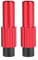 Fahrrad-Getriebe-Kabeleinsteller, 1 Paar Fahrrad-Zahnrad-Einsteller Fahrrad-Bremskabel-Einsteller Fahrrad-Bremskabel-Schaltungs-Verbindungsstück für Mountainbike-Rennrad (Rot)
