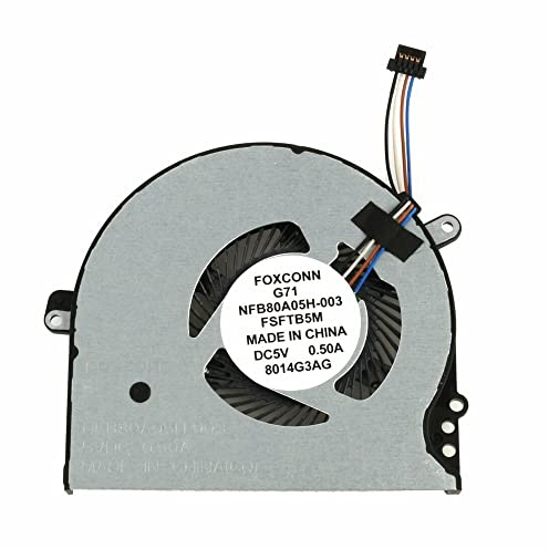 Ventilateur de refroidissement CPU pour HP Pavilion 15-CC 15-CC708TX 15-CC715TX,Pièces de rechange pour ordinateurs portables