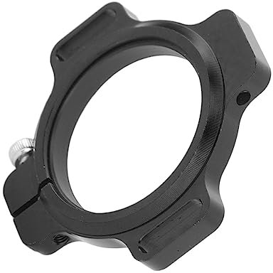 VBESTLIFE Fahrrad-Kurbel-Kettenblatt-Einsteller, Aluminiumlegierung, Rennrad-Tretlager-Vorlader-Einsteller, Fahrradzubehör für SRAM Dub (Schwarz)