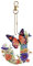 DIY Diamond Painting Schlüsselanhänger, doppelseitige Diamant Painting Anhänger Deko, 26 Buchstabe, Vollbohrer Diamant Malerei Kinder Kit Ornament Geschenk (J)