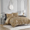 Juicy Couture Bettwäsche-Set für Doppelbett/Queensize-Bett, Satin, Leopardenmuster, 3-teilig, maschinenwaschbar, wendbar, Tierdruck, Bettbezug und Kissenbezug-Set
