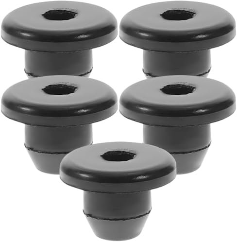 VICASKY 5pcs for Mount Flat-head Bungs Oil Bottle Jacks Easy Head Accessories Grease Floor Hydraulic Hole Ram Bung Fuel Nozzle Seal Fleximatic Horizontal Replacement Cork Plug