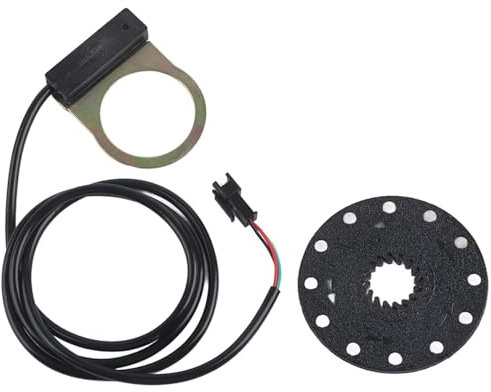 Hominas PAS Sensor, Fahrrad Pedal Assistent Sensor 12 Magnete Geschwindigkeitssensor 1: 1 Power Assist Elektrisches Fahrradpedal für Elektrisch