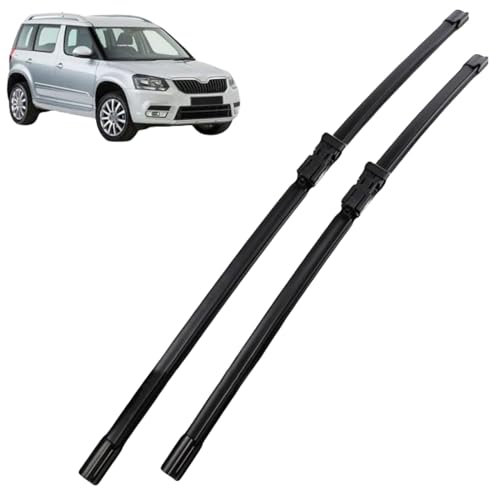 Scheibenwischer Frontwischerblätter, Für Skoda Yeti 2009-2017 24''+19'' Saubere Wischerblätter