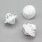 VVO Fasteners- Clips en Plastique Blanc. Pour Baguette latérale de carrosserie. Compatible avec Citroen C4, Dispatch/Jumpy, Spacetourer, (10 pcs)
