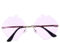 Veemoon 1 Paire De Lunettes De Soleil Amusantes En Forme De Paille Pour Femmes Et Hommes Lunettes De Soleil Sans Monture Lunettes Sans Monture Lunettes De Soleil D'Été Lunettes De