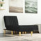 Snsowed Chaiselongue Schwarz Stoff, Relaxliege Wohnzimmer, Relaxsessel, Lesesessel, Ruhesessel, Bettsofa 352821