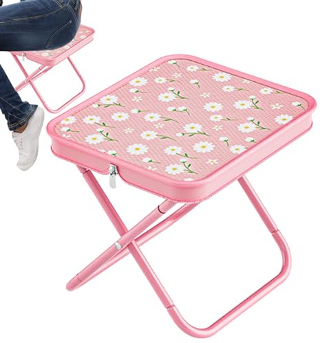 Genérico Klapphocker, Klappstuhl, Sitz, robust, leicht, für Küche, Schlafzimmer, Outdoor, Camping, Bad