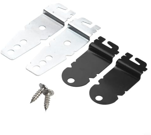 Fully Integrated Dishwasher Front Panel Bracket 8212560 8269145 Mounting Kit Installation Kit for Bosch for Siemens for Neff Replacement Part Metal Screws Fixing Kitchen