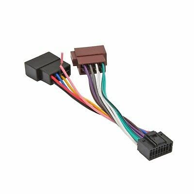 Inex ISO Wiring Harness 16 Pin Car Stereo Radio Connector Adaptor Cable IX-RHO-JVC-100