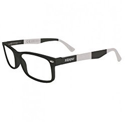 Lesebrille ZIPPO EYEWEAR schwarz/weiß +1.00