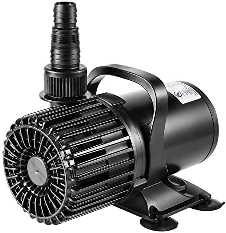 VIVOSUN 1600 GPH Submersible Water Pump, 100W Electric Pond Pump for Water Features, Ultra Quiet Aquarium Pump with 14FT. Lift Height for Pond, Waterfall, Fish Tank, Statuary, Hydroponic