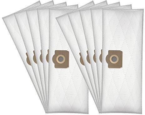 Wessper 10x Sacs à aspirateur synthétiques pour für Karcher A 2231 PT A 2251Me A 2200 A 2504 A 2604 A 2701 A 2801 A2901 MV3 WD 3.300 Me Rowenta ZR 81 RB 500 Einhell 1250 1500 RT-VC 1630 KRESS NTX 1200