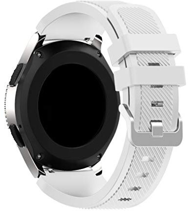 Syxinn Compatible avec 22mm Bracelet Galaxy Watch 46mm/Gear S3 Frontier/Classic/Samsung Galaxy Watch 3 45mm Bracelets Silicone Bande Sport Strap pour Huawei Watch GT/GT 2 46mm/Moto 360 2nd Gen 46mm
