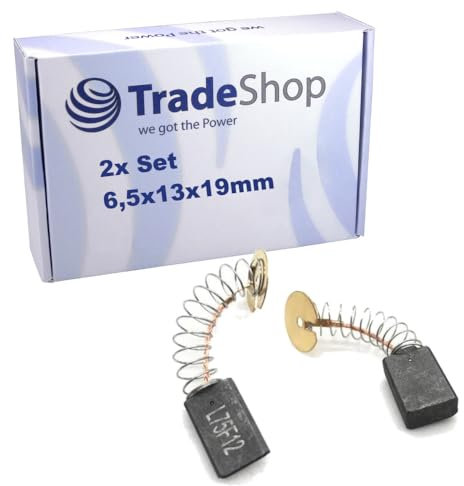 2x Kohlebürsten für ELU Bohrmaschine PS9600KA / Gehrungssäge EMS705A EMS705B (2) / Säge MH265A MH265B (2) PS374A PS374B (2) PS374QS / Motorkohlen