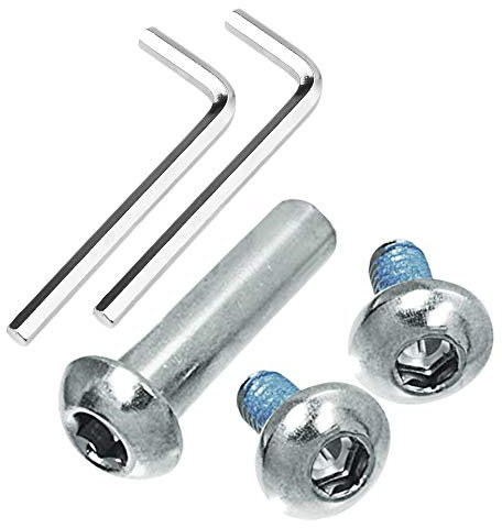 OTFAITP 24 mm-120 mm M8 para reemplazo de Patinete para niños y Adultos, mesas Plegables y sillas de reparación