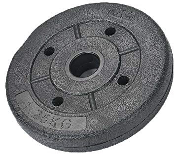 Supernic 2pcs Weight Plates 2x15kg (1 inch) Standard weights set for Weight lifting Dumbbell bars strength training home gym fitness workout