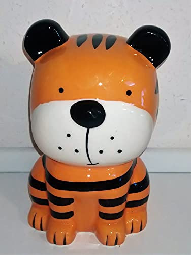 Tiger/Tigerfigur/Tierfigur/Sparschwein/Keramik/Deko/Höhe ca. 18 cm/Rofu/Action/KIK