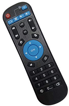 TV Box Remote Control,Replacement for MXQ-4K MXQ H96 Pro T9 X96 Mini T95Z Plus Smart TV Box Remote Control Controller Android TV Box