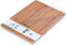 TERRAILLON - BAMBOO USB C - Electronic Kitchen Scales in Natural Bamboo, USB Rechargeable, Backlit LCD Display, Capacity 3 kg, Graduation, 1 g, Tare, Liquid Conversion, Bamboo
