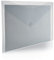Lot de 5 enveloppes à fermeture Velcro format A2 (43,5 x 61 cm) Grand format - Couleur : verre transparent (5)
