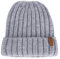 Oscenny Mütze Damen Herren, Wollklobige,Lässige Strickmützen,Superfein Gefüttert Fleece,Doppellagig Gefütterte Mütze, Zopfmuster,Dicker Hut,Winddichte Unisex-Damenmützen