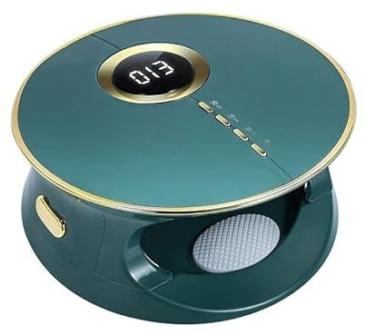 zalati Nail Lamp 168W LED UV Light Curing Lamp with 4 Timers Quick Dryer for Nail Art Care Tool - 168W, Green