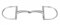 Sprenger SATINOX D-Ring 14 mm einfach gebrochen - Edelstahl rostfrei, 135 mm Weite