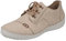 Rieker 52520, Zapatos con Cordones Mujer, Beige, 39 EU