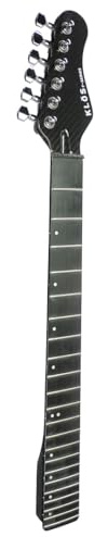 KLOS F-Serie Kohlefaser-Hals-Ersatz für E-Gitarre (30,5 cm Radius – Tele-Stil)
