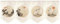 Hiseng 4pcs Japanese Noren Curtain Short Restaurant Home Decoration Hanging Flag Curtain Short Kitchen Curtain Door Head Horizontal Curtain Sushi Home Tapestry Decor (40x60cm,vintage 7)