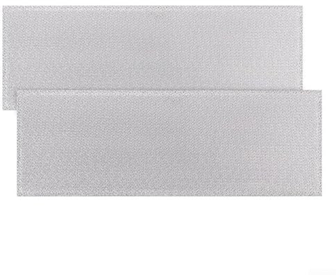 Lot de 2 filtres de ventilation en aluminium compatibles avec plusieurs modèles, y compris les séries NSPM et PM